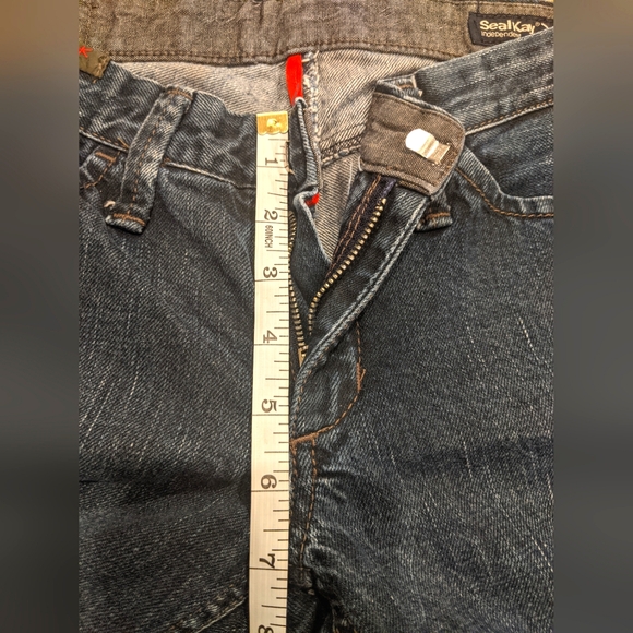 Seal Kay Vintage Y2K low rise skinny jeans, size 28 - Picture 5 of 8